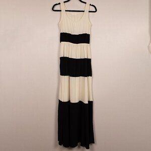 Lush color block maxi dress-S